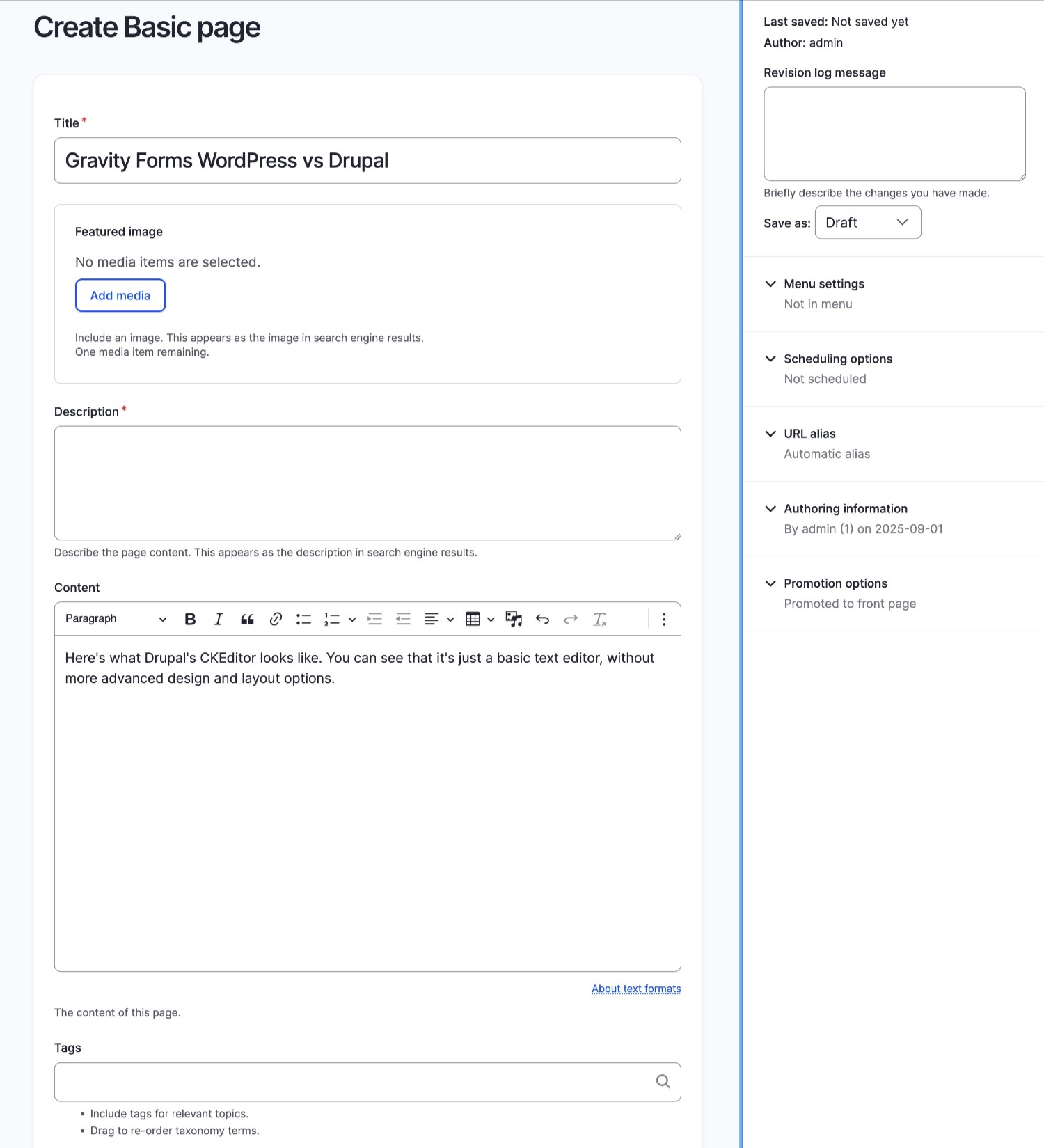 Drupal CKEditor