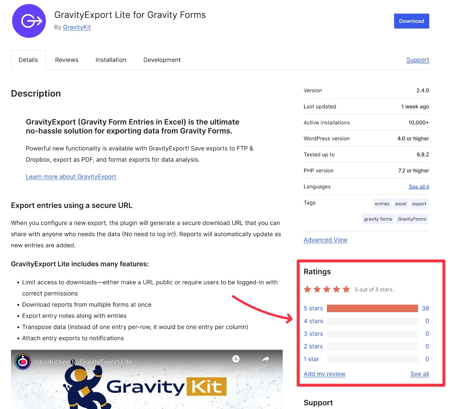 WordPress plugin reviews