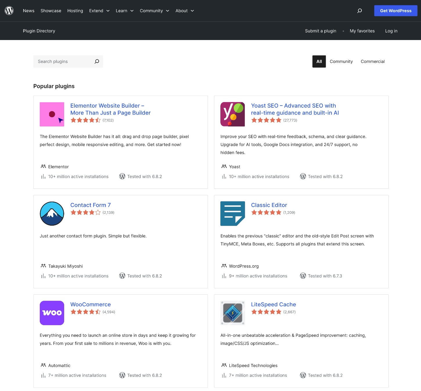 WordPress.org plugin directory