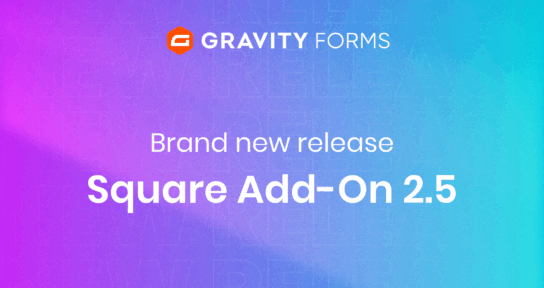 Brand new release Square Add-On 2.5
