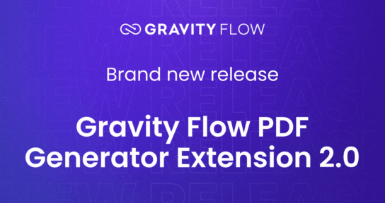 Gravity Flow PDF Generator Extension 2.0
