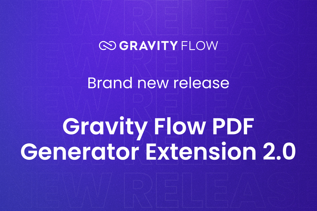 Gravity Flow PDF Generator Extension 2.0