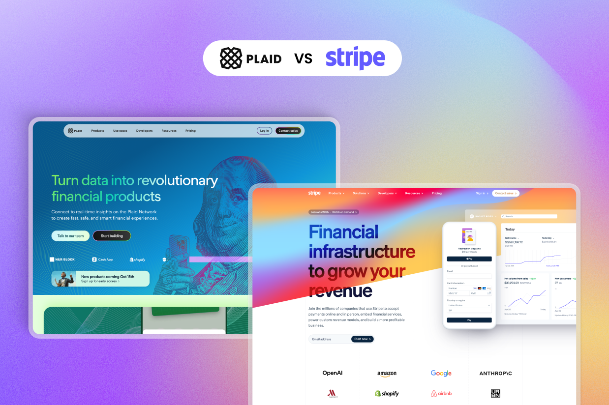 Plaid vs Stripe