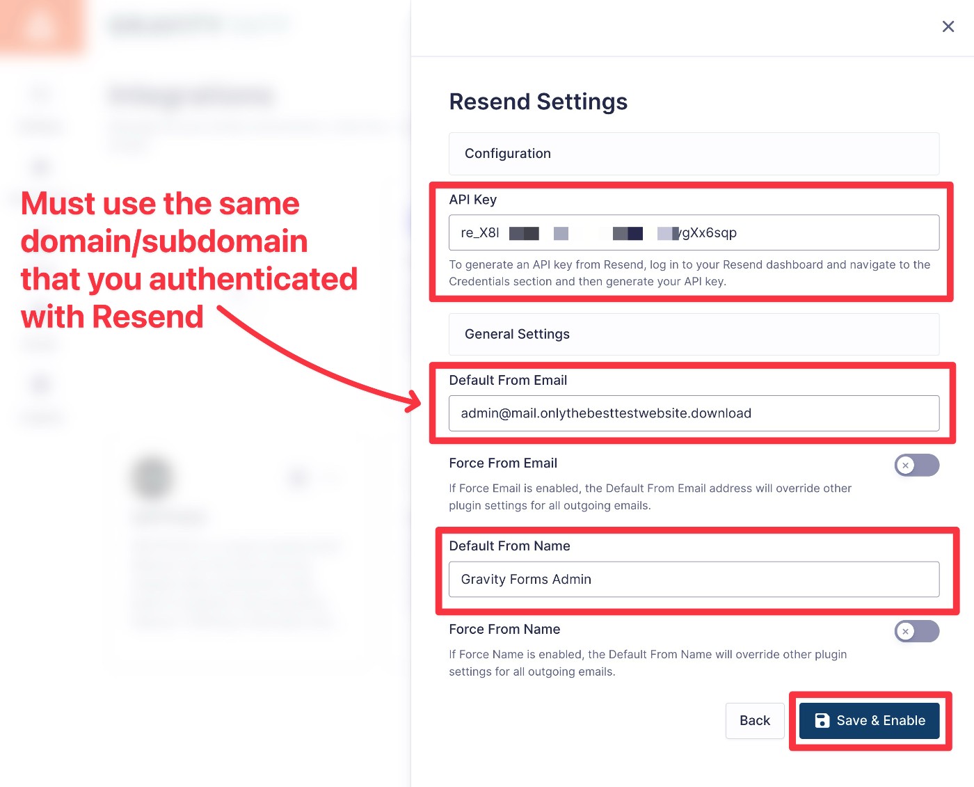 Configure Gravity SMTP Resend integration