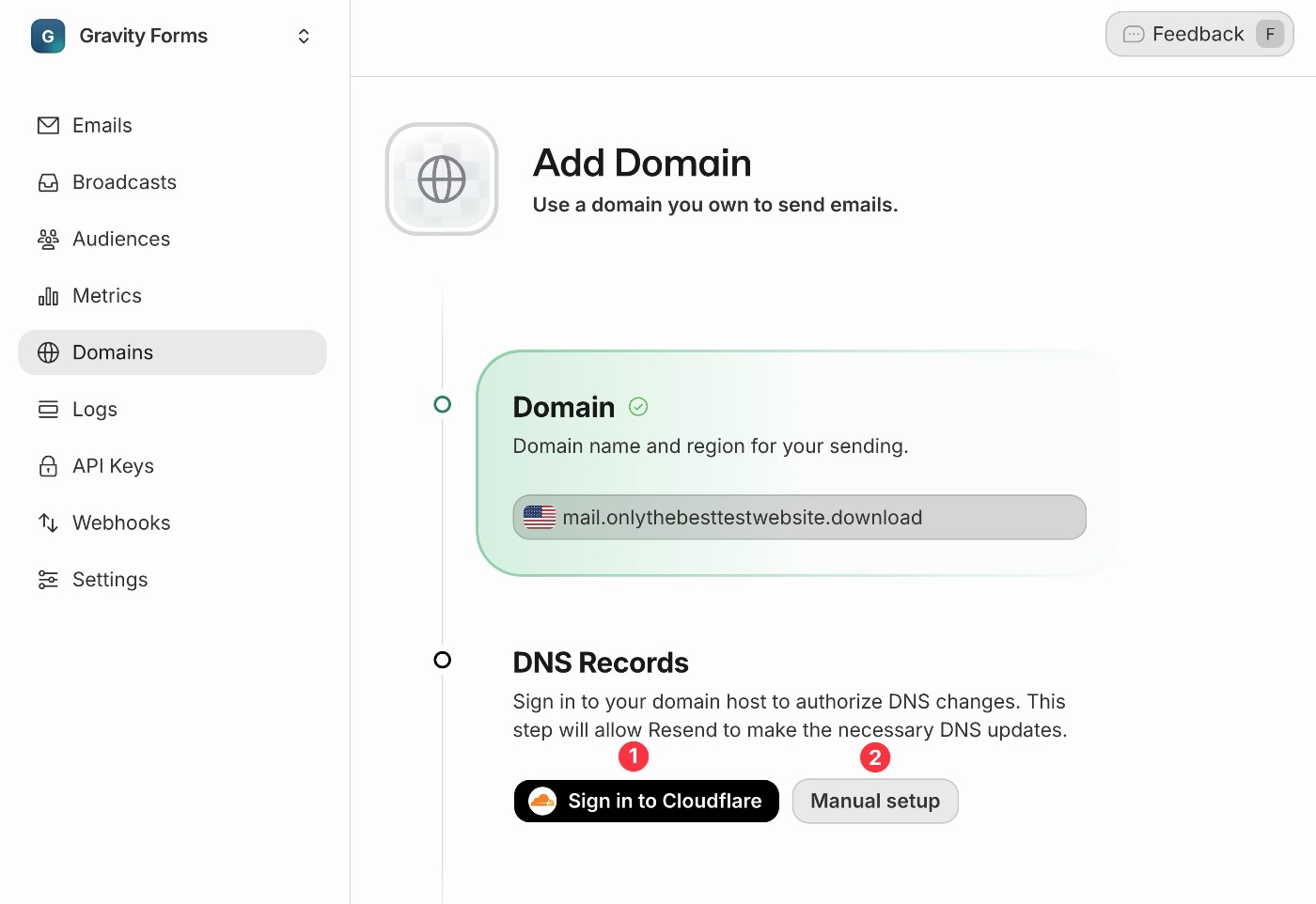 ADd DNS records