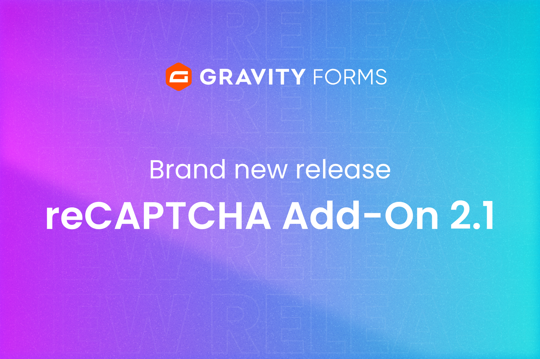 Brand new release reCAPTCHA Add-On 2.1