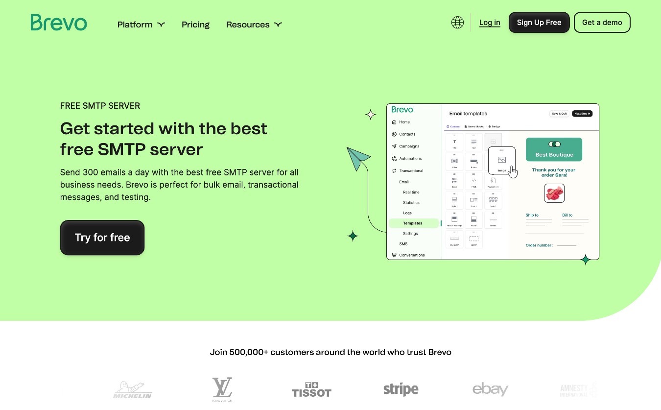 Brevo SMTP