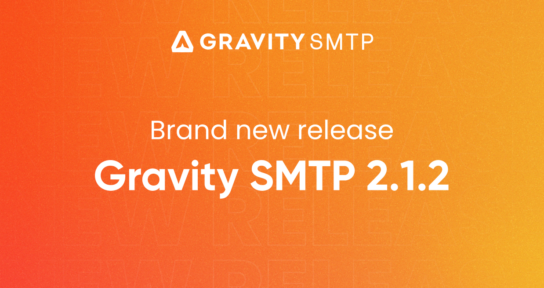 Brand New Release Gravity SMTP 2.1.2