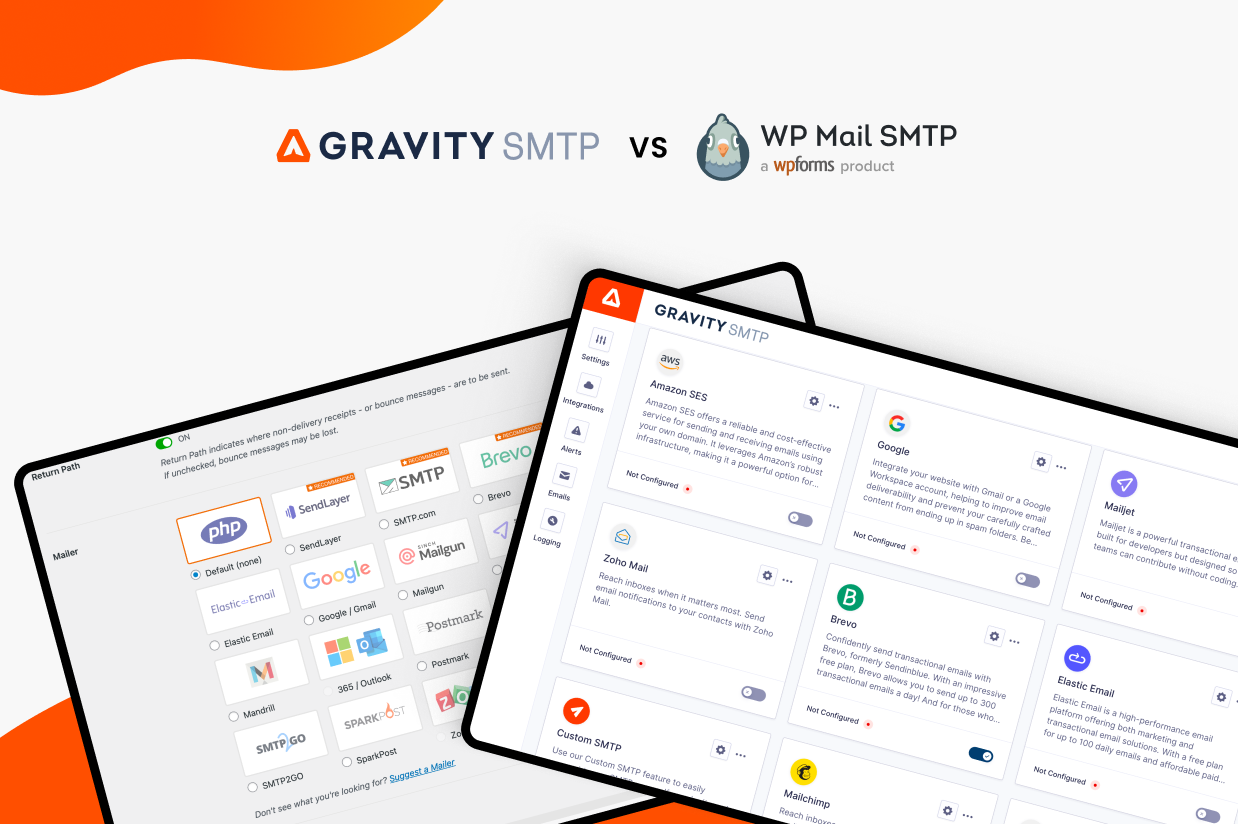 Gravity SMTP vs WP Mail SMTP