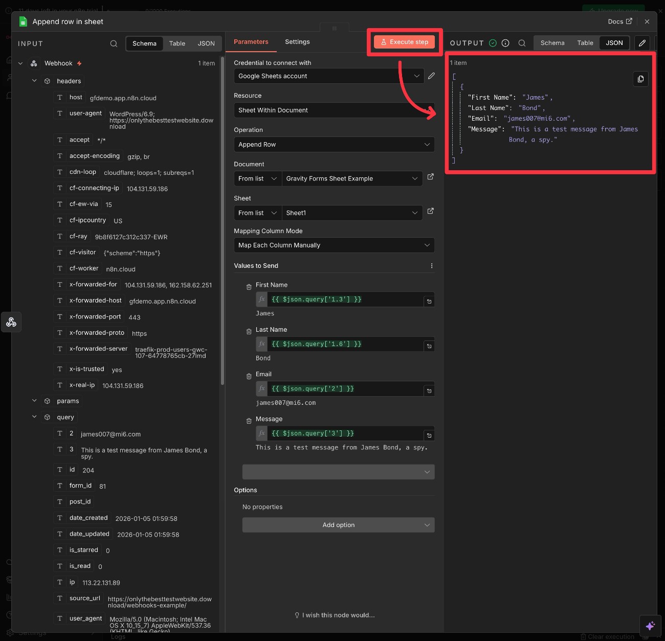 Test submitting dagta
