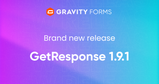 Brand new release GetResponse 1.9.1