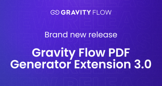 Gravity Flow PDF Generator Extension 3.0
