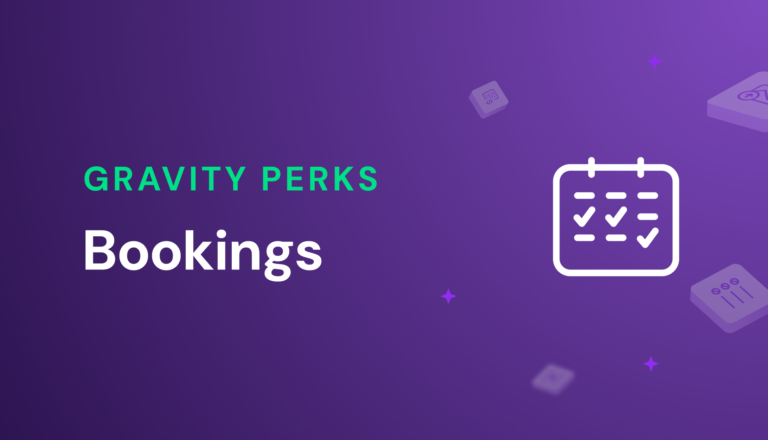 Gravity Forms Bookings