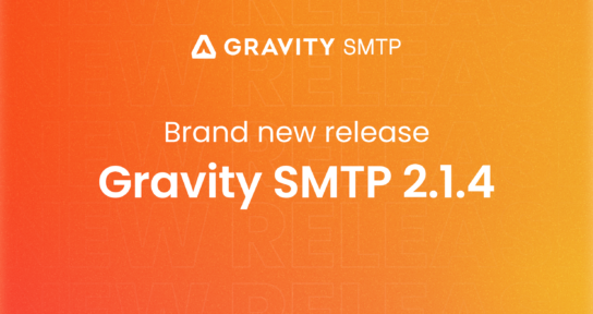 Blog-Brand New Release-Gravity SMTP 2.1.4