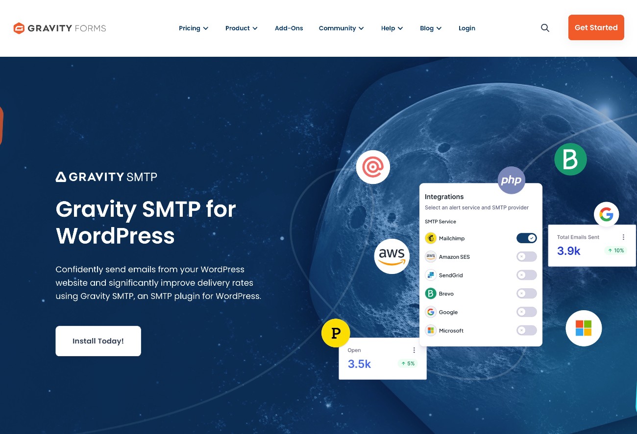 Gravity SMTP is one of the best WordPress SMTP plugins
