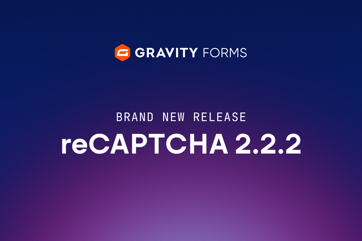 Brand new release: reCAPTCHA 2.2.2