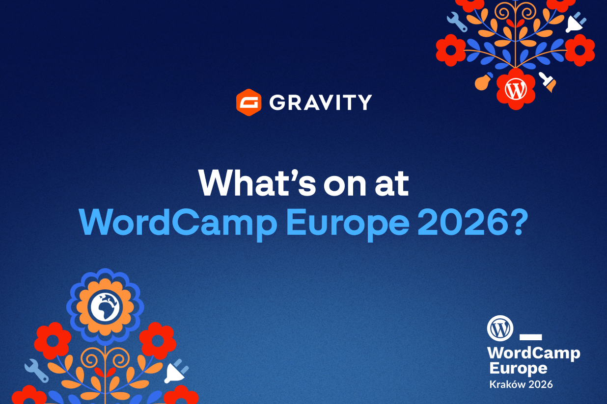 WCEU 2026 schedule: Our top picks (+ how to meet the Gravity team)