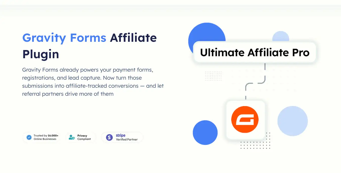 Ultimate Affiliate Pro – Gravity Forms Tracking