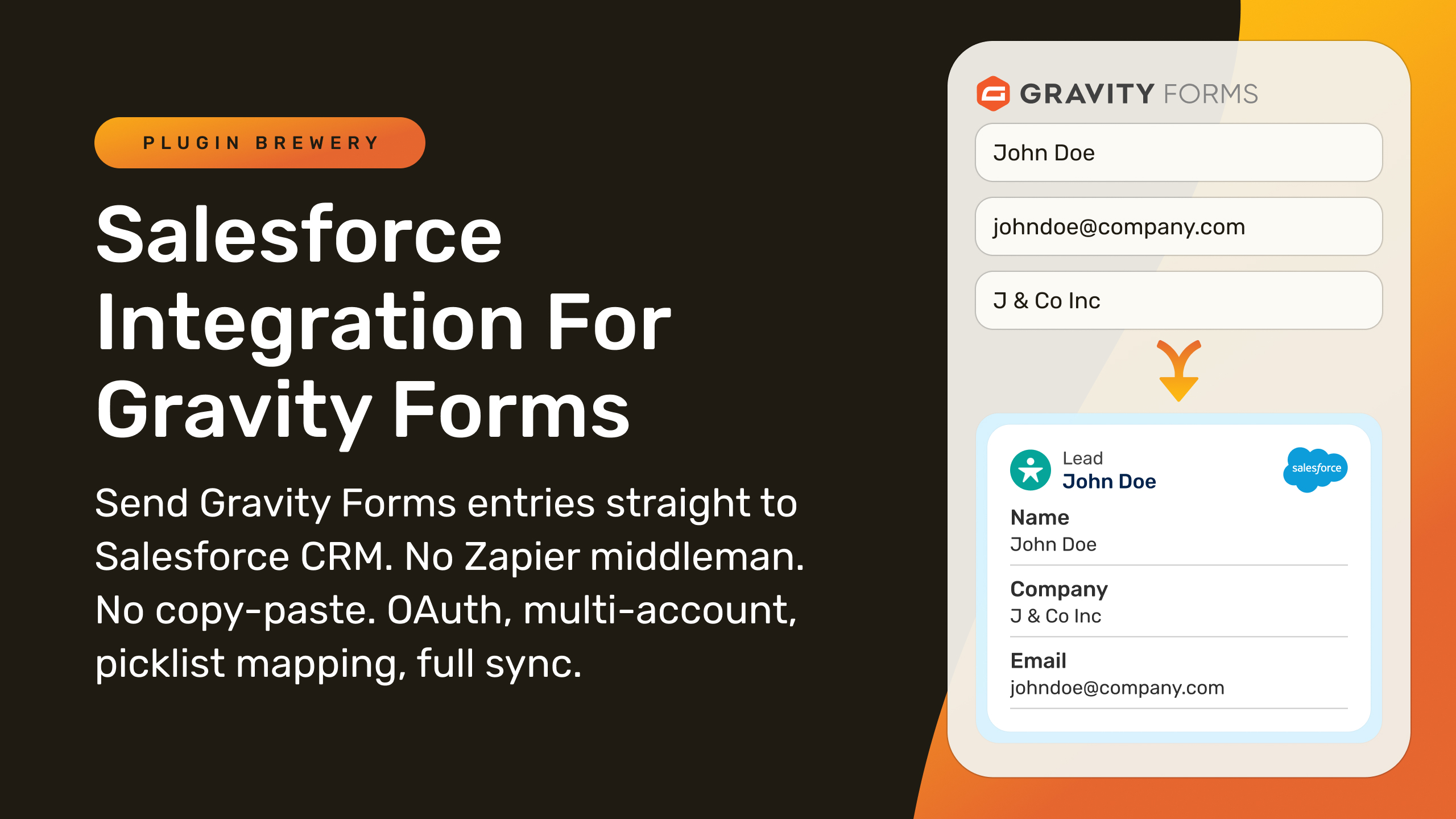 Salesforce Integration for Gravity Forms