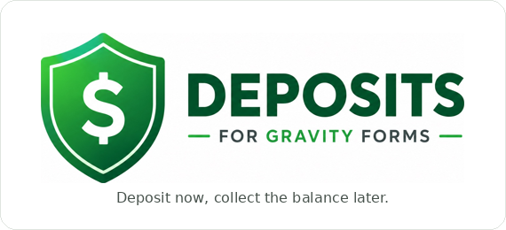Deposits for Gravity Forms