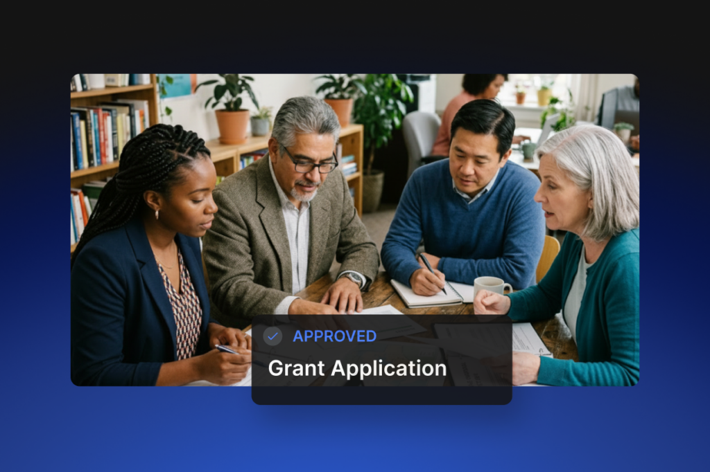 Grant application forms: from submission to funding decision