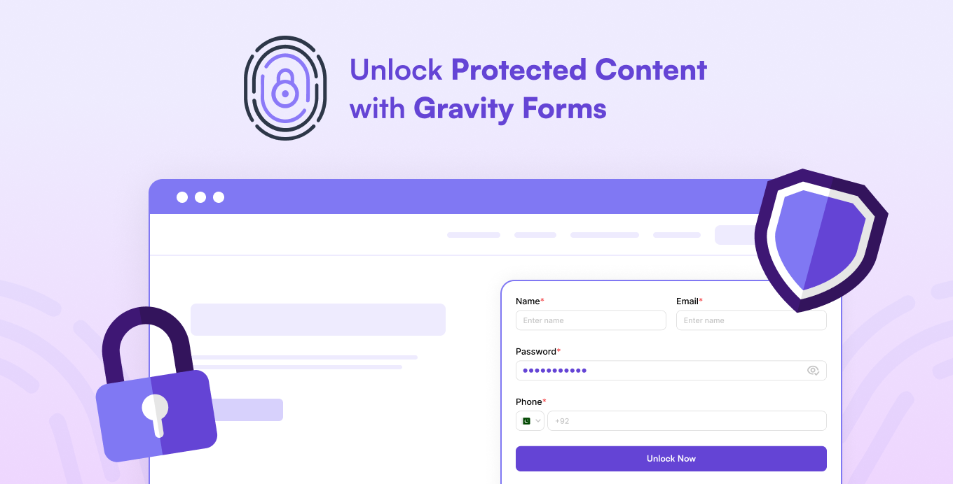 Password Protected for Gravity Forms