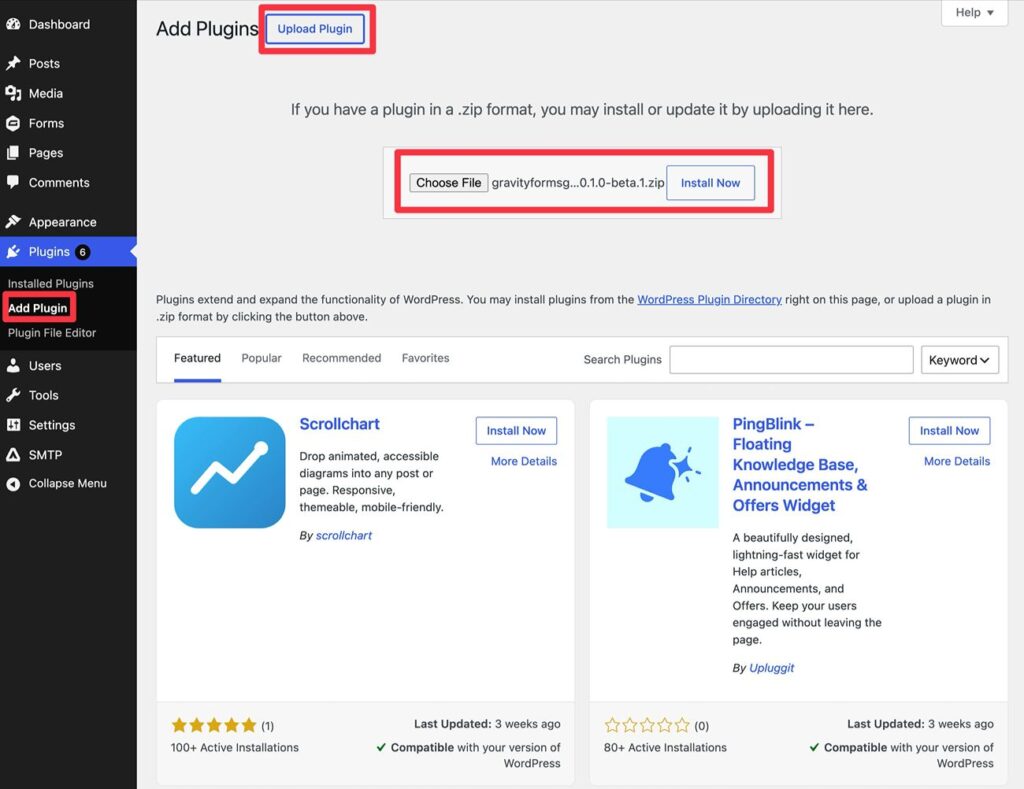 Install the Google Docs add-on