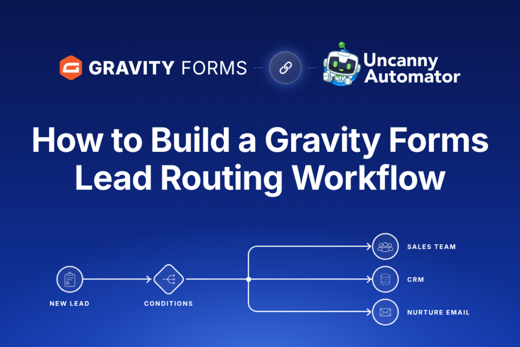 Gravity Forms Automation: How to build a lead routing workflow