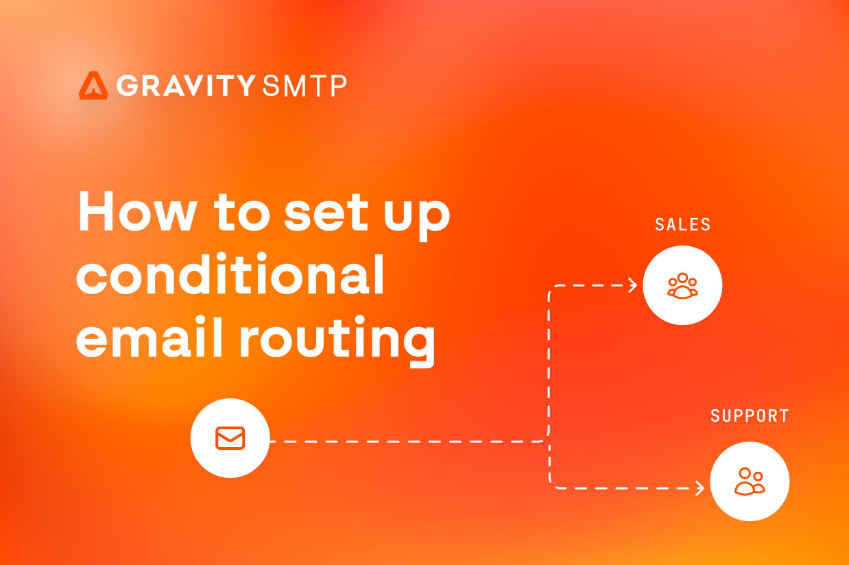 WordPress conditional email routing: Set it up with Gravity SMTP