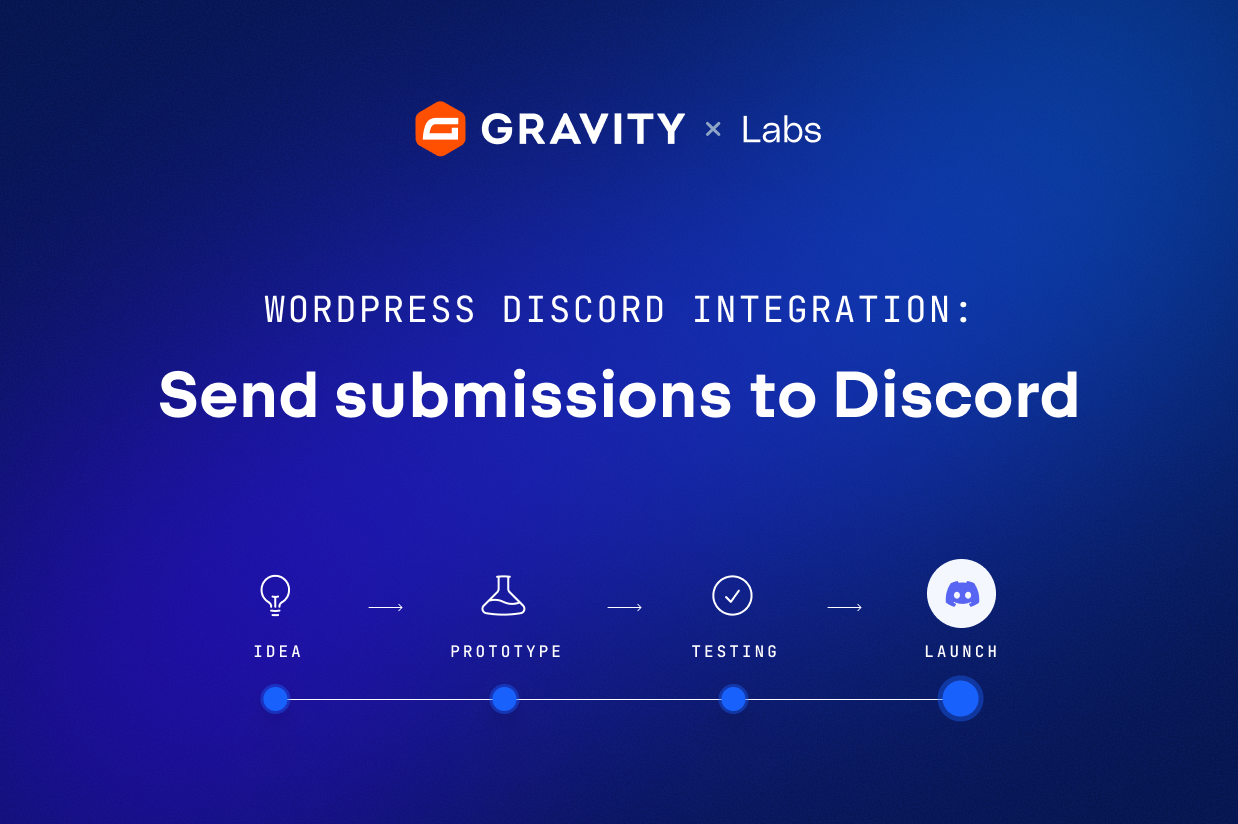 WordPress Discord integration: Send Gravity Forms submissions to Discord